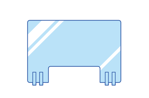 飛沫感染防止パネル